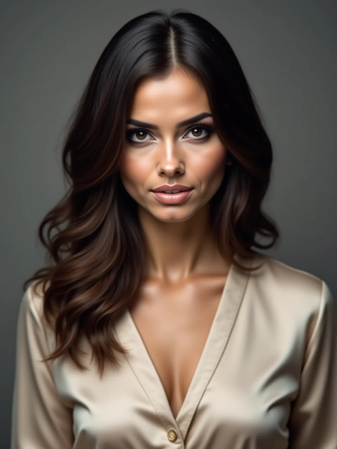 Face-locked avatar as business headshot
